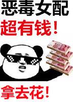 恶毒女配她超有钱[穿书]