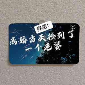 离婚当天捡到了一个老婆