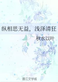 纵相思无益,浅泽清狂