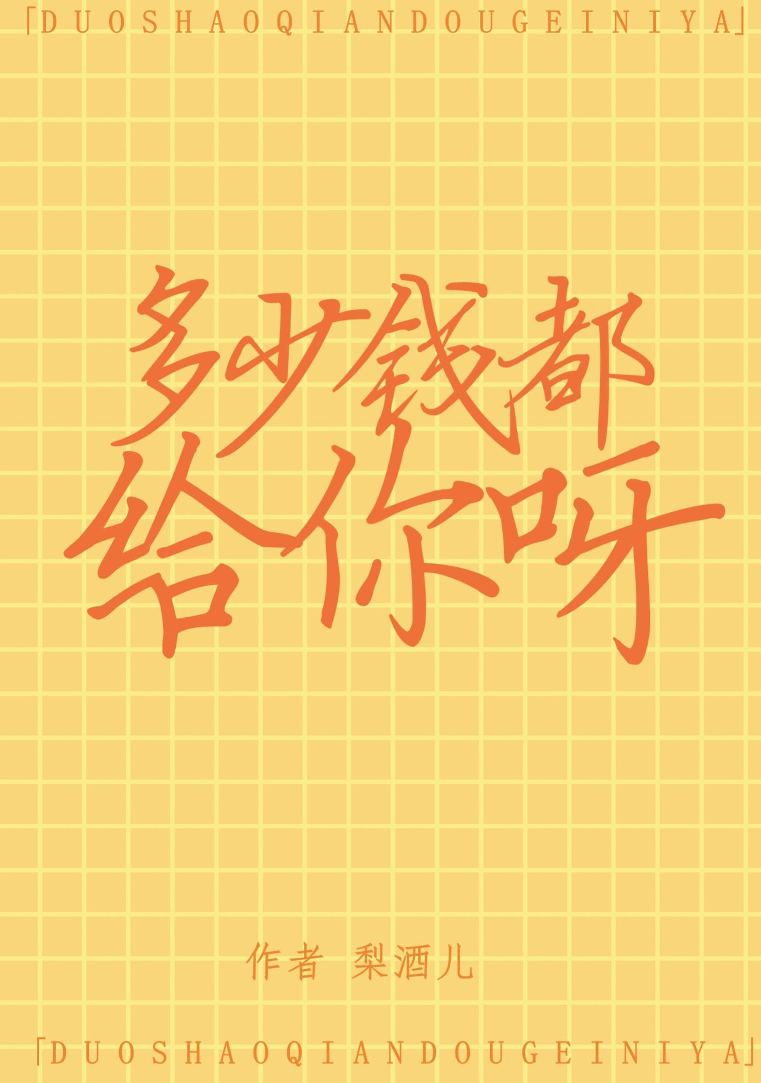 多少钱都给你呀