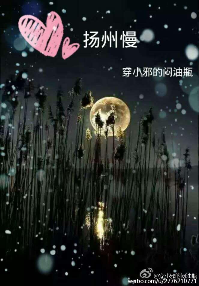 扬州慢——雨薇为谁开