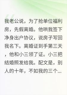 假离婚第三天，我把他们送上法庭
