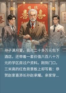 孙子随了亲家姓，我把千万家产留给侄子