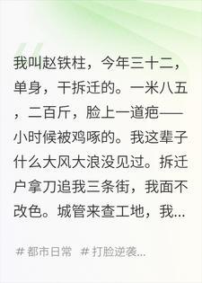 公厕旁的椅子上，我捡了个儿子