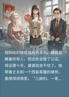 我把陪嫁做了财产公证后，想吃绝户的婆家破防了