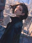 月初迷离无人雾