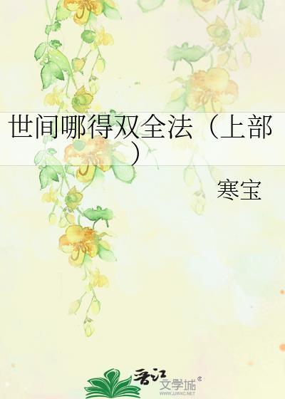 世间哪得双全法(上部)
